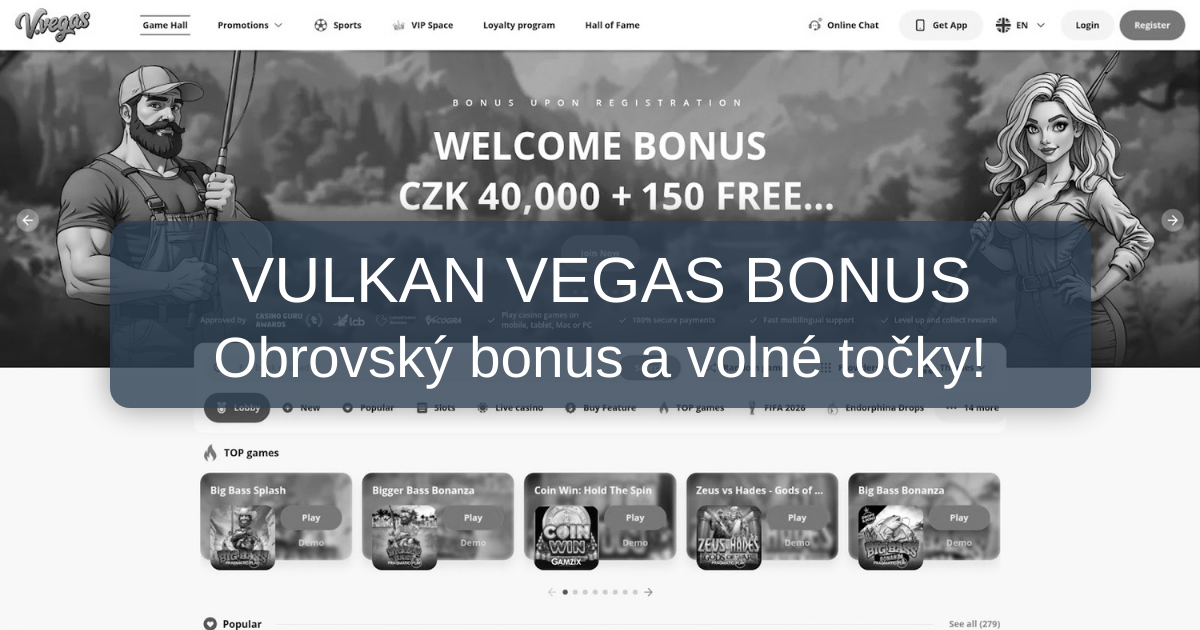 Vulkan Vegas Bonus pro bezpečný start
